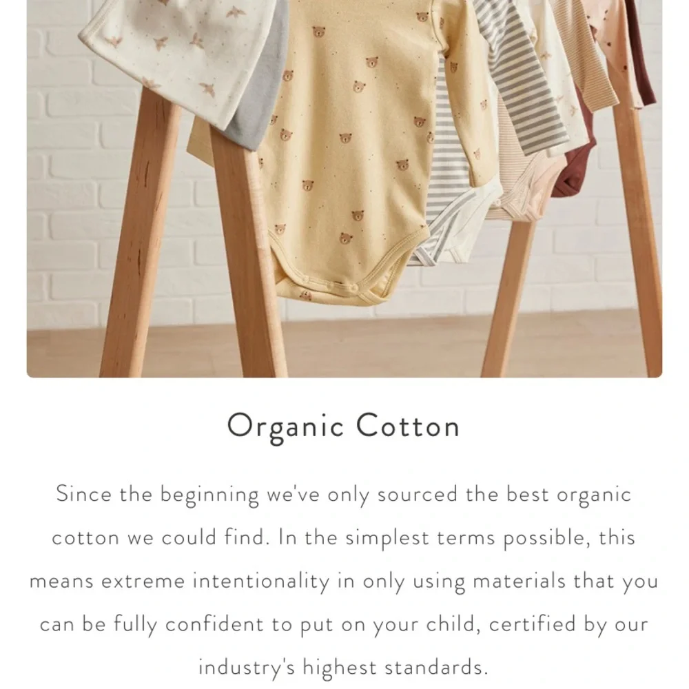 Last Call! Quincy Mae 2pc Organic Cotton Set, Hi-Low Top & Drawstring Pants - Picture 8 of 12